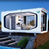 Montažna hišica Smart Apple Cabin Pod Tiny House s kopalnico